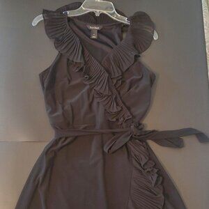 White House Black Market black wrap dress